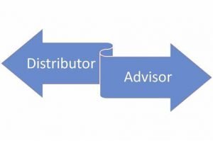 Mutual fund distributor vs registered investment advisor