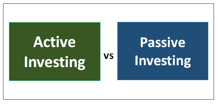 active investment and passive investment